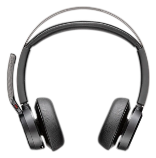 Auricular inalámbrico HP Poly Voyager Focus 2 con base de carga