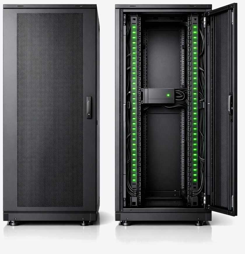 Racks, PDU y monitoreo